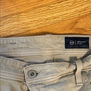 Ag Adriano Goldschmied Light Khaki Chinos. Slim fit. Excellent condition
